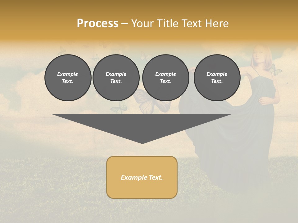 Glamour Design Old PowerPoint Template
