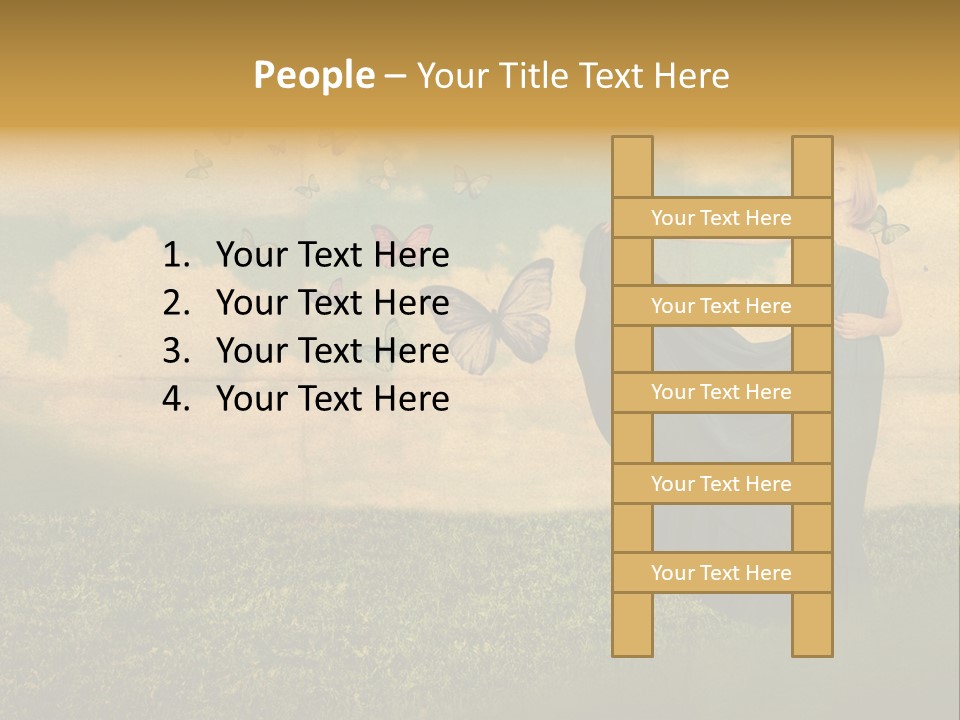 Glamour Design Old PowerPoint Template