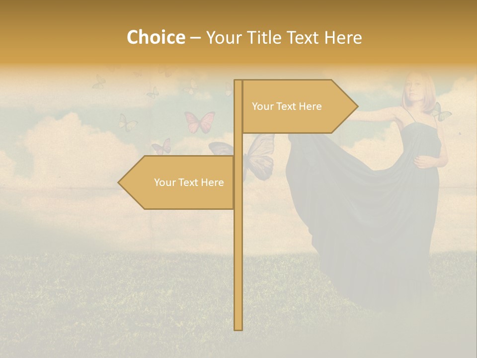 Glamour Design Old PowerPoint Template