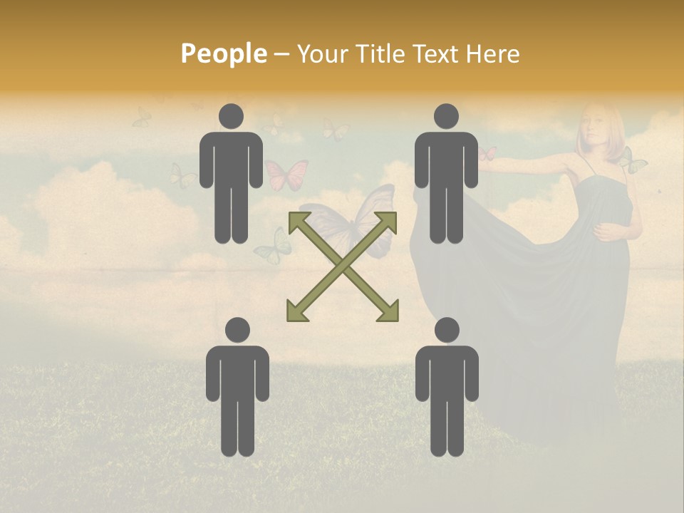 Glamour Design Old PowerPoint Template