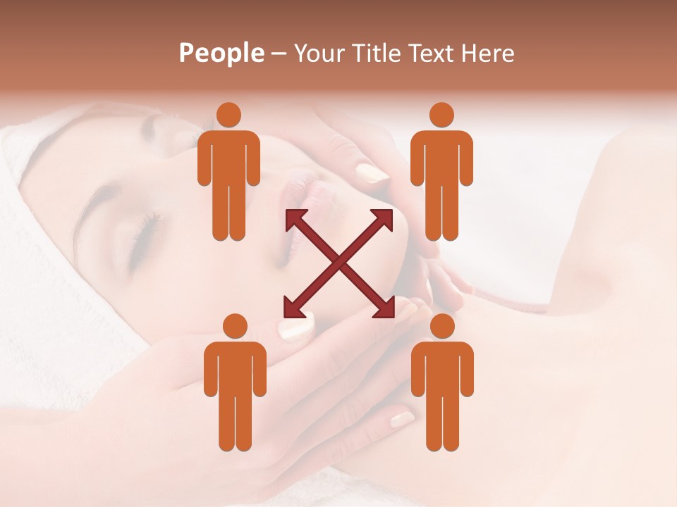 People Portrait Background PowerPoint Template