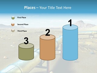 Delivery Pump Petrol PowerPoint Template