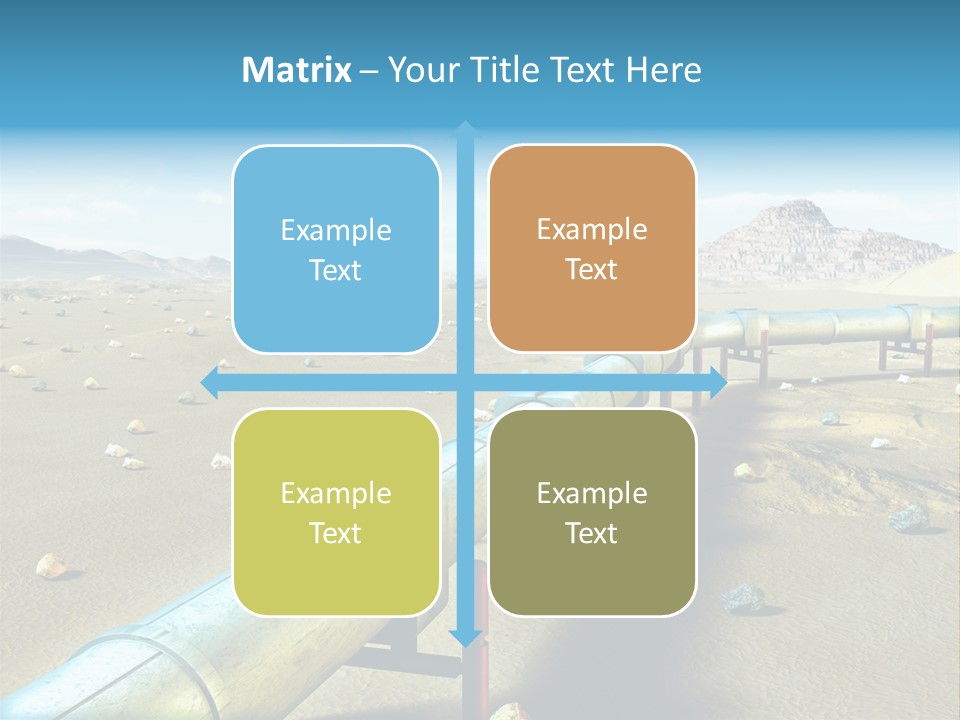 Delivery Pump Petrol PowerPoint Template