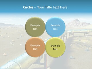 Delivery Pump Petrol PowerPoint Template