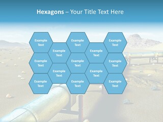 Delivery Pump Petrol PowerPoint Template