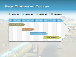 Delivery Pump Petrol PowerPoint Template