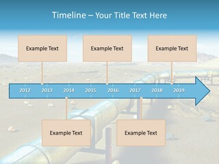 Delivery Pump Petrol PowerPoint Template