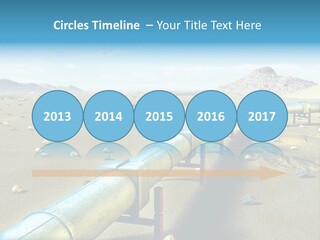 Delivery Pump Petrol PowerPoint Template