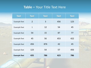 Delivery Pump Petrol PowerPoint Template