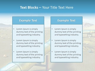 Delivery Pump Petrol PowerPoint Template