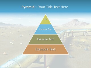 Delivery Pump Petrol PowerPoint Template