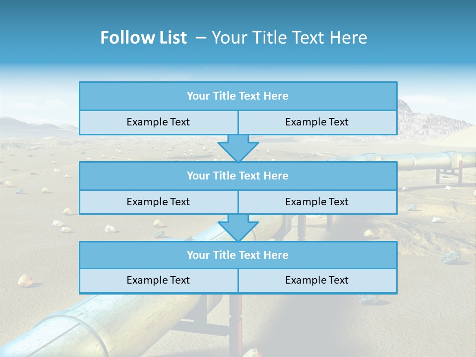 Delivery Pump Petrol PowerPoint Template