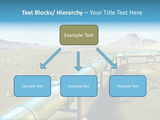 Delivery Pump Petrol PowerPoint Template