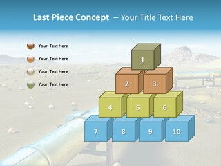 Delivery Pump Petrol PowerPoint Template