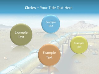 Delivery Pump Petrol PowerPoint Template