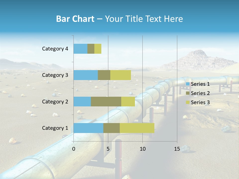 Delivery Pump Petrol PowerPoint Template