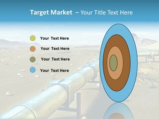 Delivery Pump Petrol PowerPoint Template
