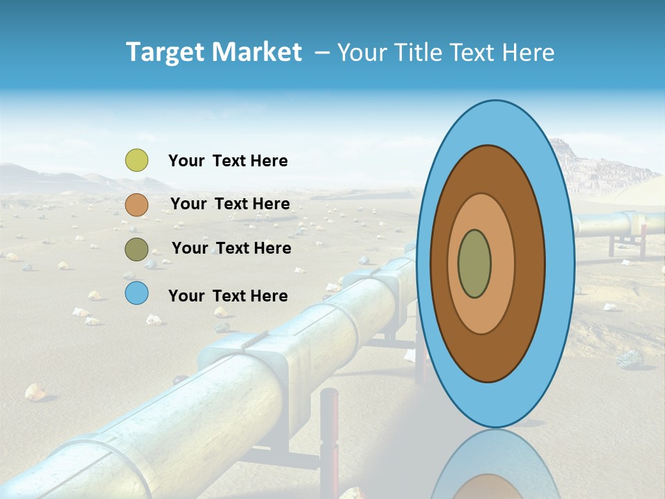 Delivery Pump Petrol PowerPoint Template