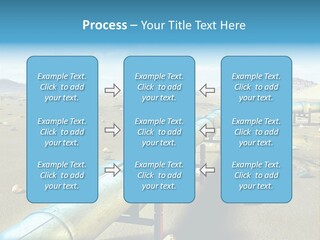 Delivery Pump Petrol PowerPoint Template