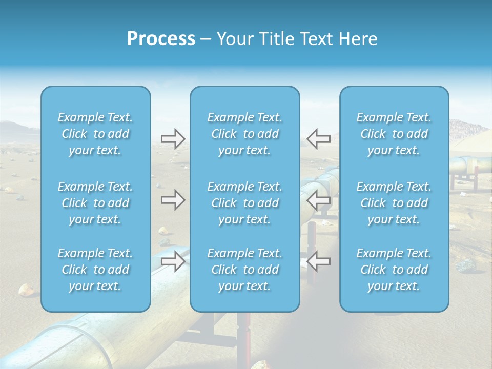 Delivery Pump Petrol PowerPoint Template
