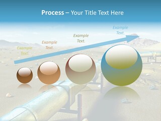Delivery Pump Petrol PowerPoint Template