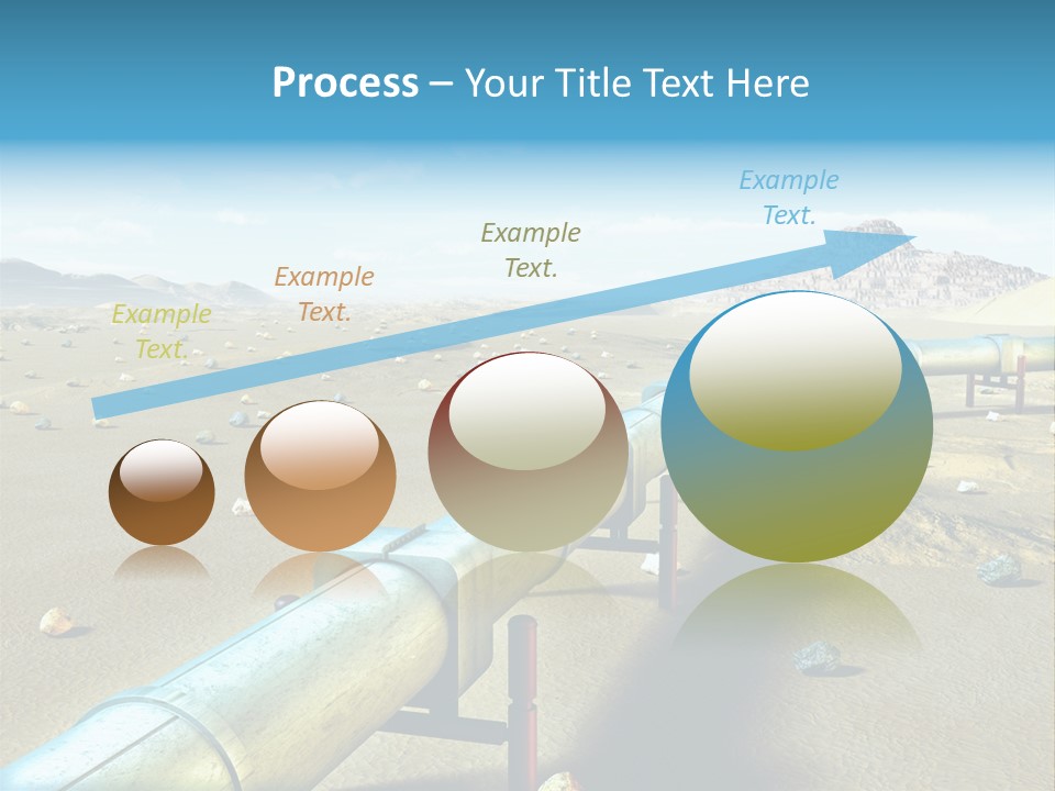 Delivery Pump Petrol PowerPoint Template