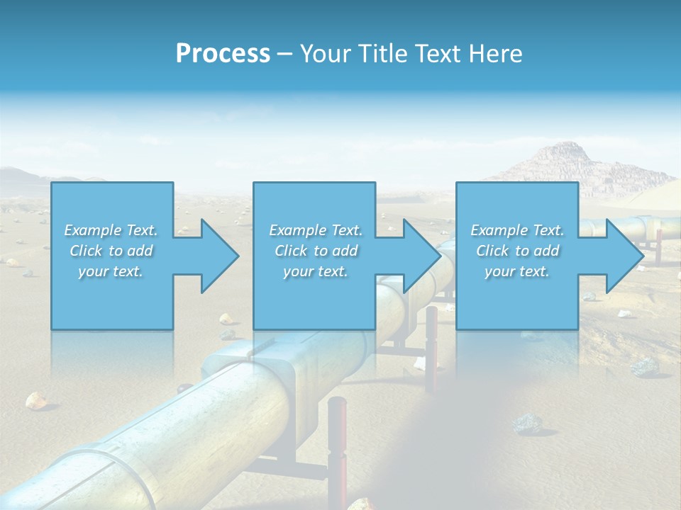 Delivery Pump Petrol PowerPoint Template