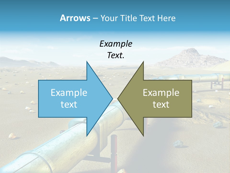 Delivery Pump Petrol PowerPoint Template