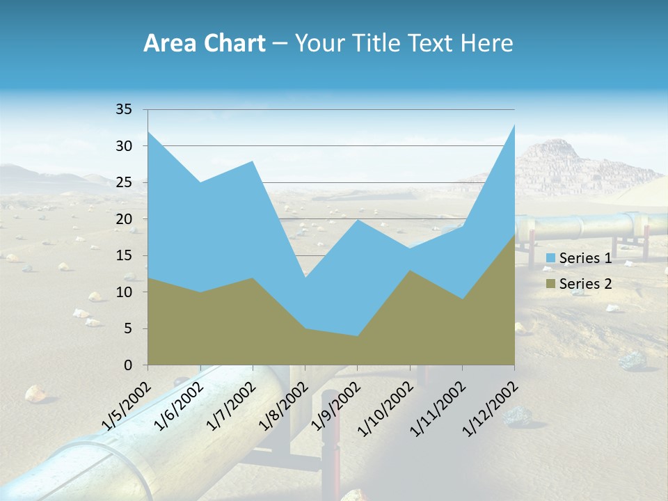 Delivery Pump Petrol PowerPoint Template