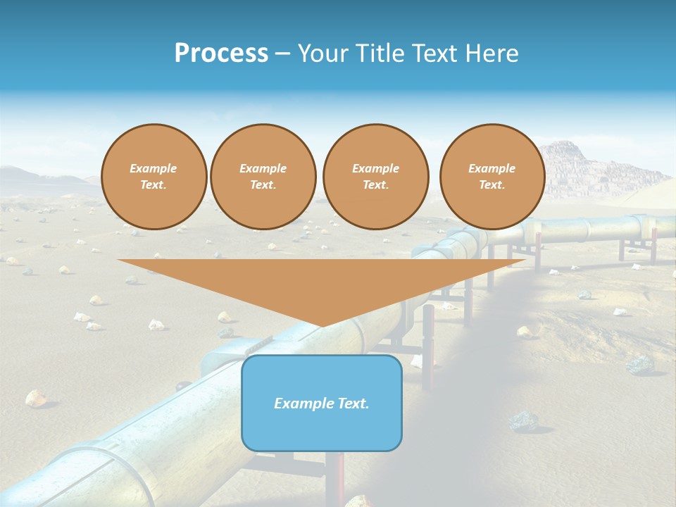 Delivery Pump Petrol PowerPoint Template
