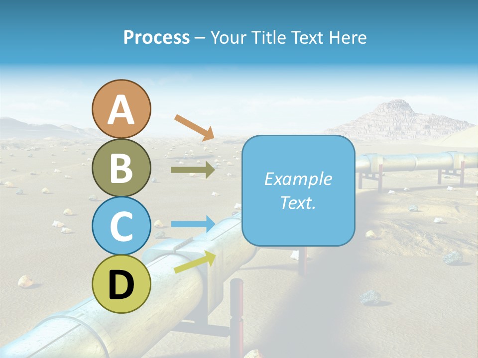 Delivery Pump Petrol PowerPoint Template