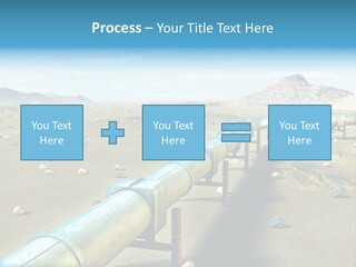 Delivery Pump Petrol PowerPoint Template