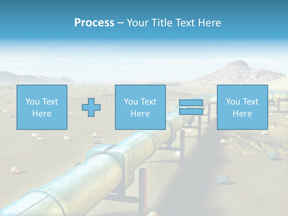 Delivery Pump Petrol PowerPoint Template
