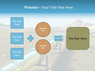 Delivery Pump Petrol PowerPoint Template