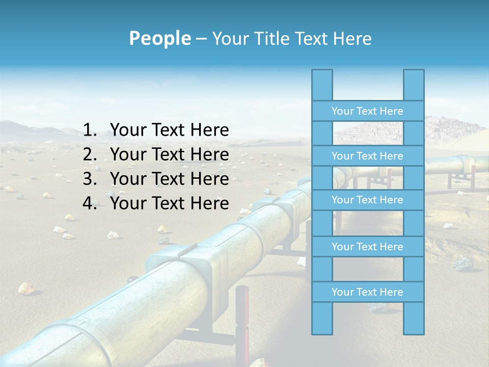 Delivery Pump Petrol PowerPoint Template