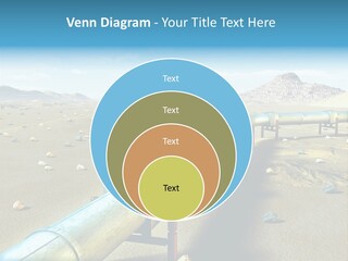 Delivery Pump Petrol PowerPoint Template
