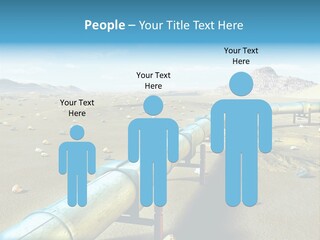 Delivery Pump Petrol PowerPoint Template