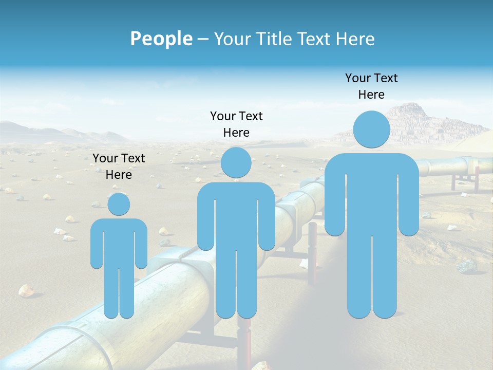 Delivery Pump Petrol PowerPoint Template