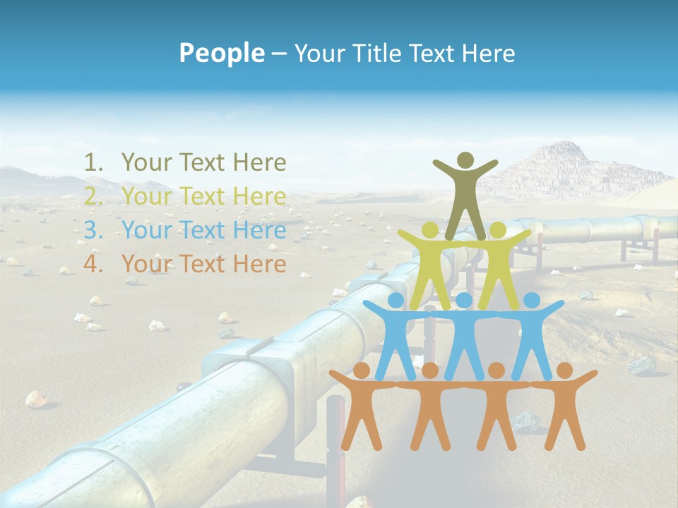 Delivery Pump Petrol PowerPoint Template
