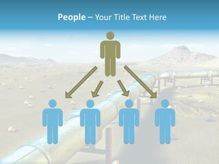 Delivery Pump Petrol PowerPoint Template