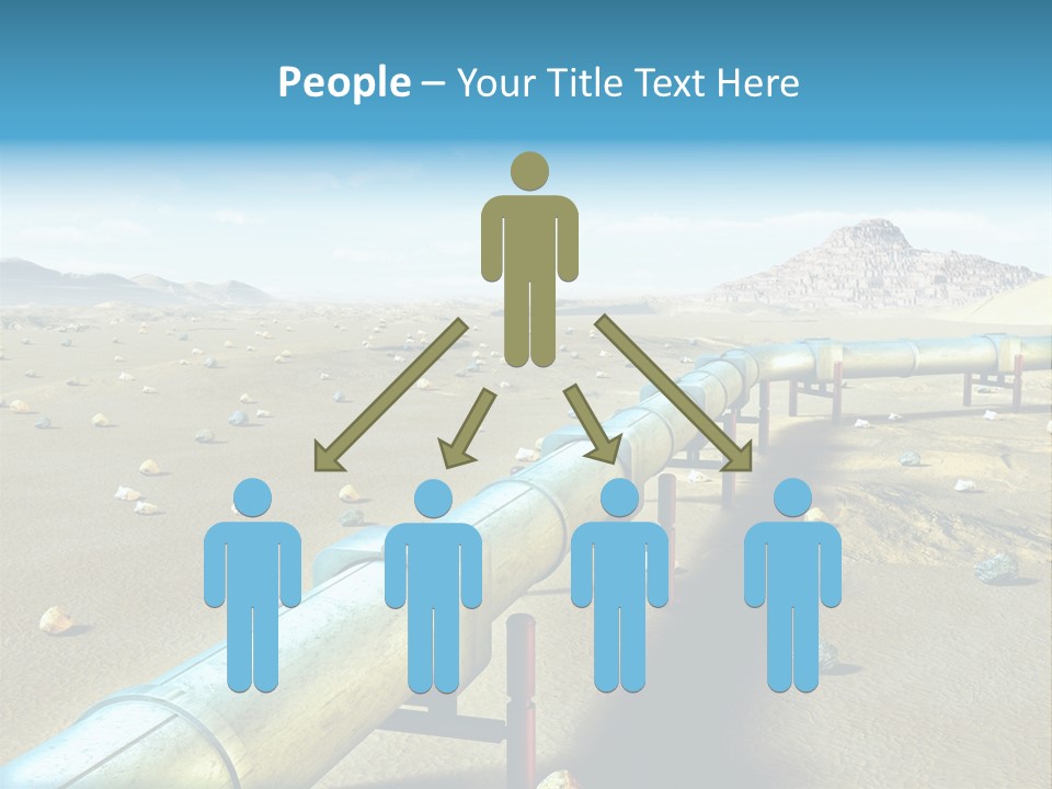 Delivery Pump Petrol PowerPoint Template