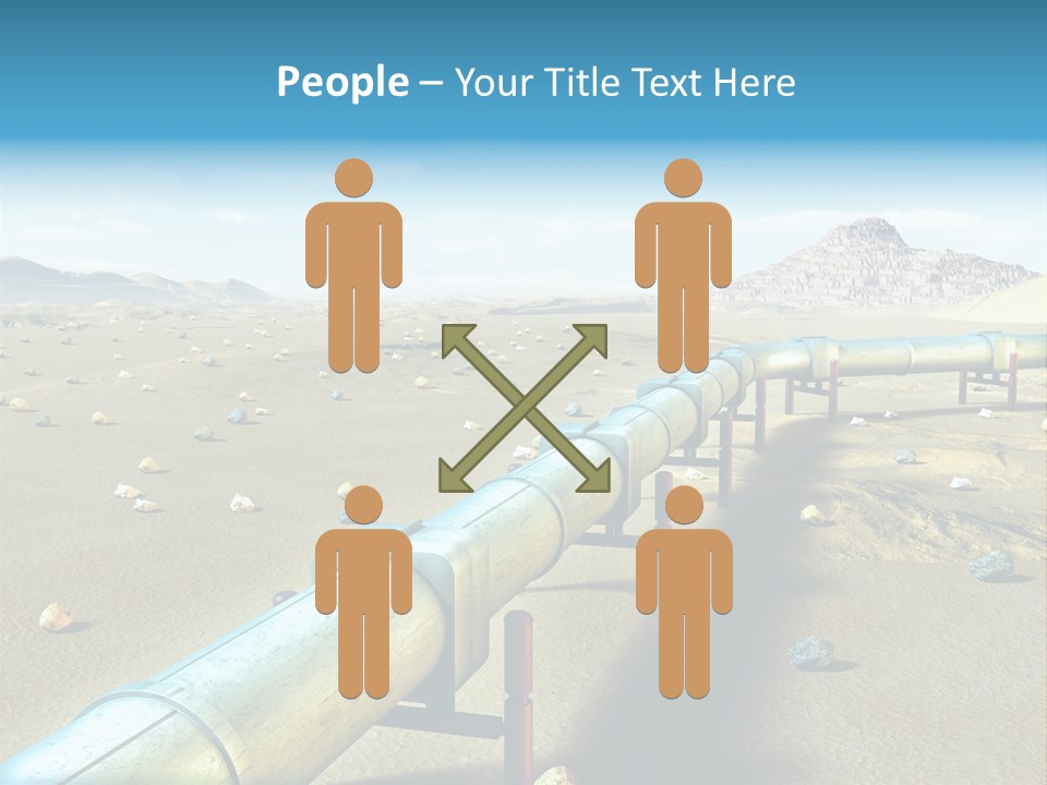 Delivery Pump Petrol PowerPoint Template