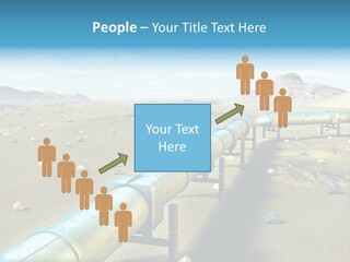 Delivery Pump Petrol PowerPoint Template