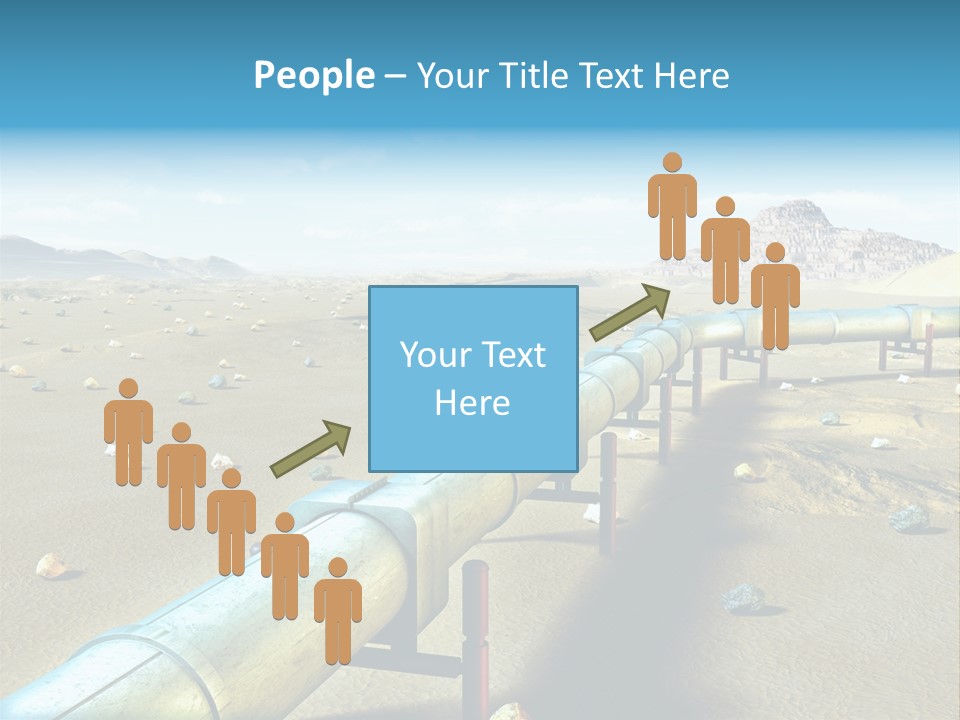 Delivery Pump Petrol PowerPoint Template
