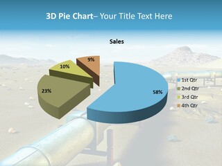 Delivery Pump Petrol PowerPoint Template