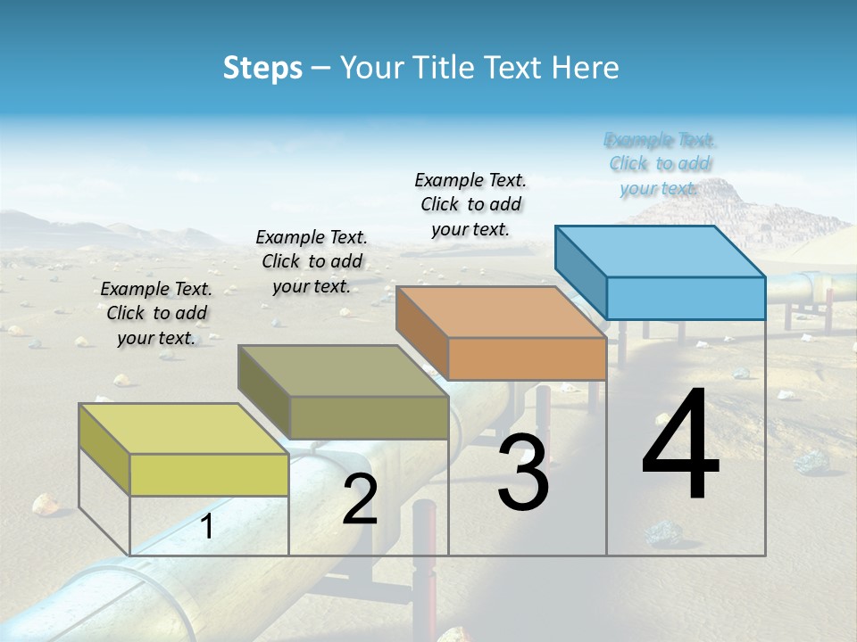 Delivery Pump Petrol PowerPoint Template
