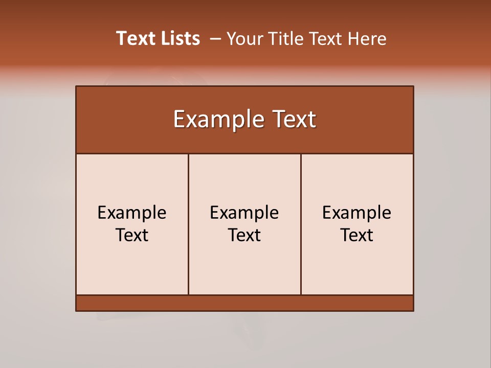 Large Portrait Bosom PowerPoint Template