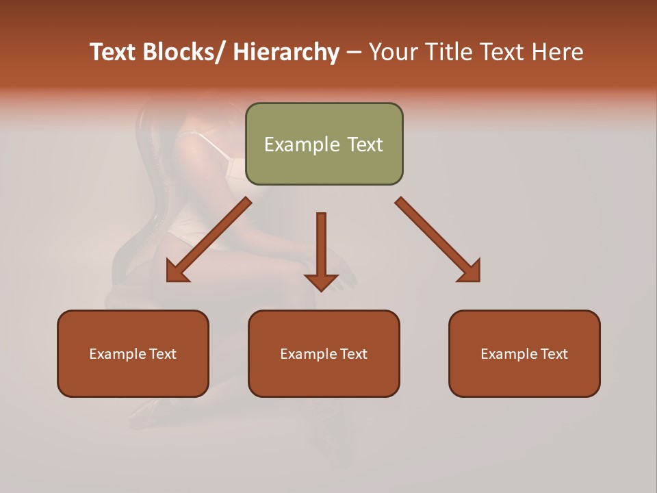Large Portrait Bosom PowerPoint Template