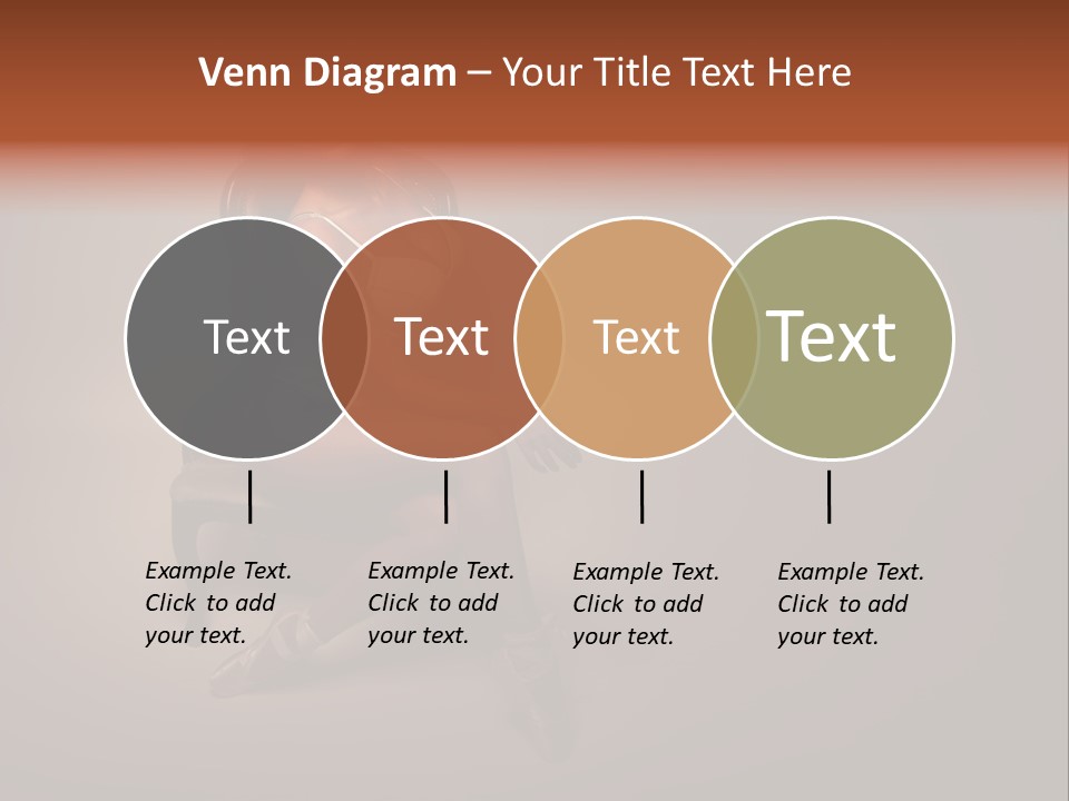 Large Portrait Bosom PowerPoint Template