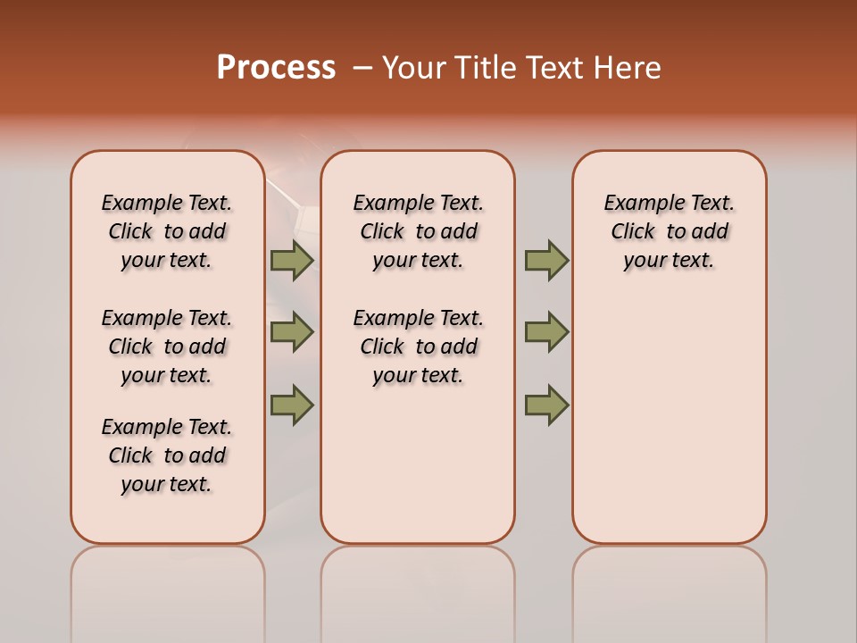 Large Portrait Bosom PowerPoint Template